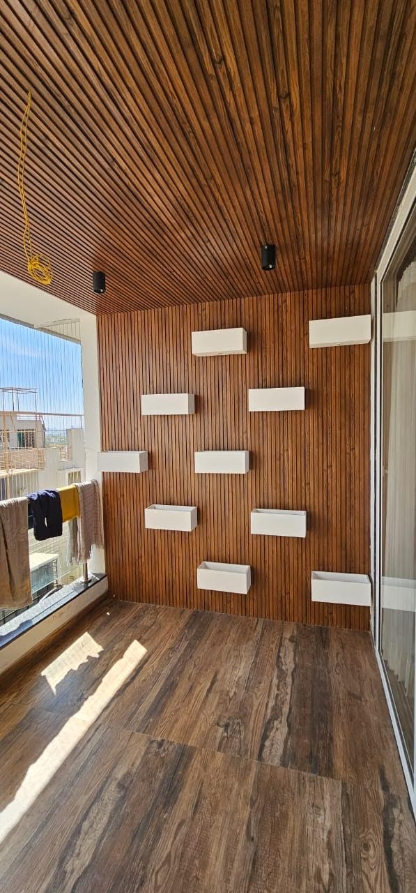 Fluted Panel_Home Balcony